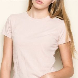 Brandy Melville Light Pink Tee